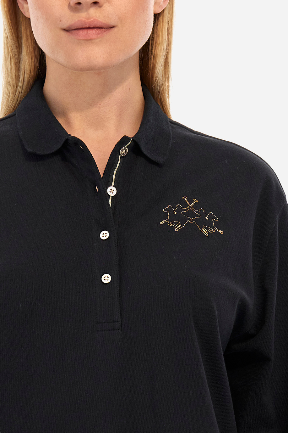 Woman polo shirt in regular fit - Welch - New Arrivals | La Martina - Official Online Shop