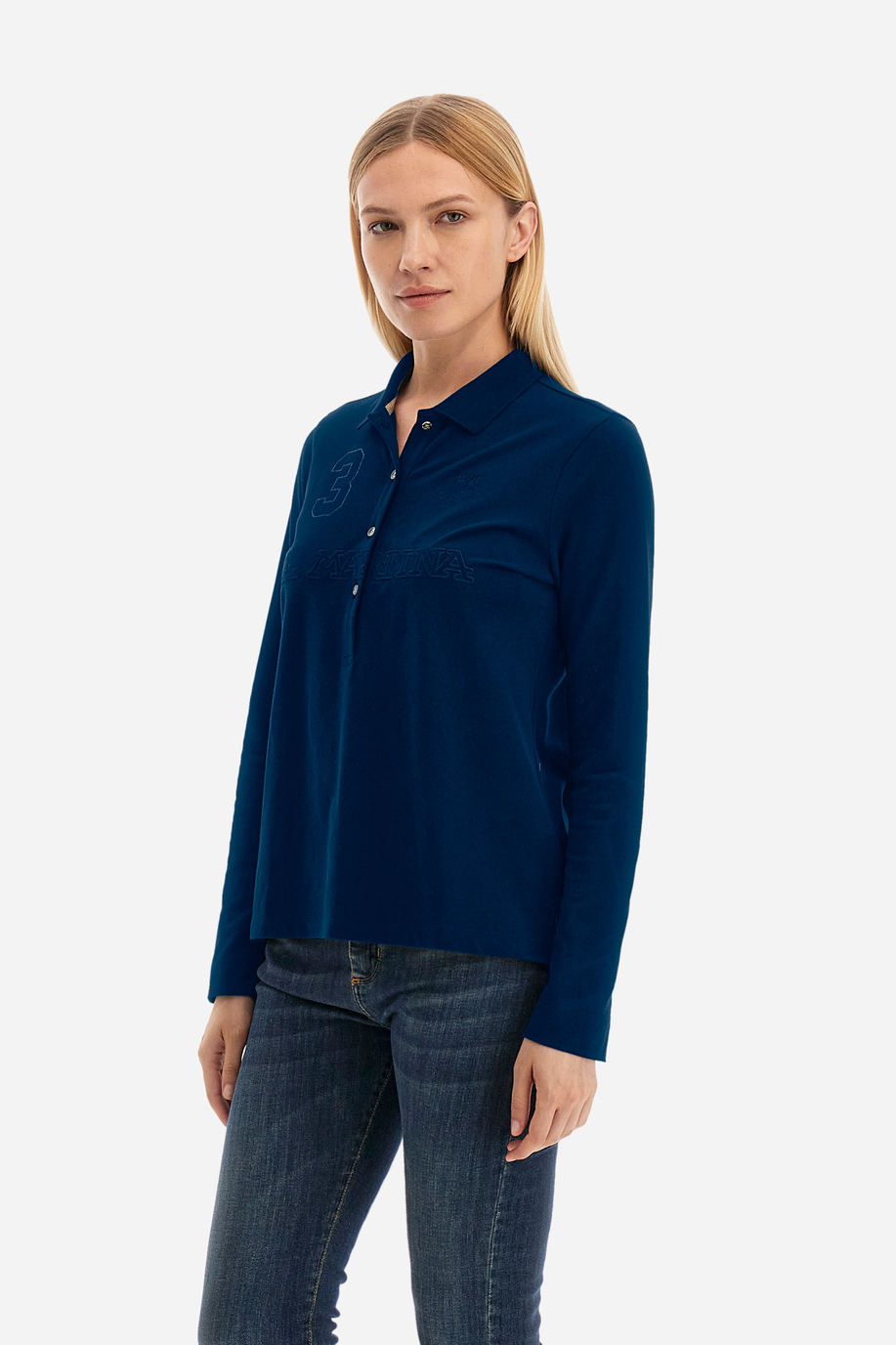 Woman polo shirt in regular fit - Wladyslawa - test | La Martina - Official Online Shop