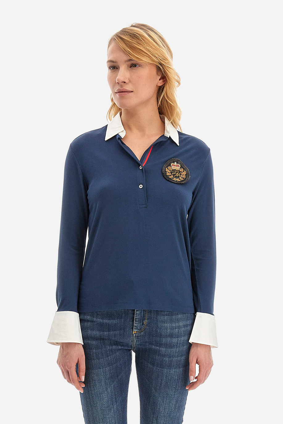 Woman polo shirt in regular fit - Wylma - Polo Shirts | La Martina - Official Online Shop