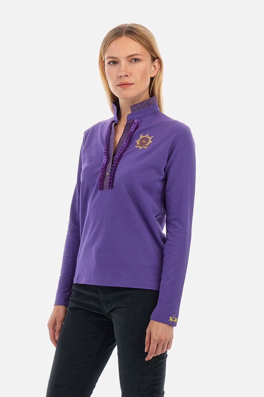 Woman polo shirt in regular fit - Warna - Women | La Martina - Official Online Shop