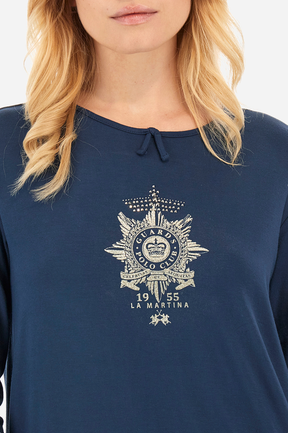 Tee-shirt femme coupe classique - Wyetta - T-shirts | La Martina - Official Online Shop