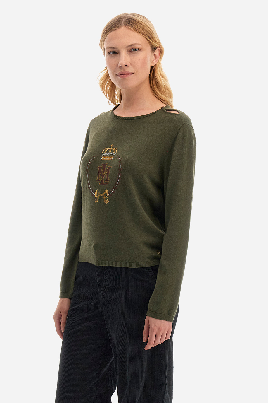 Women’s regular fit sweater - Wileen - Apparel | La Martina - Official Online Shop