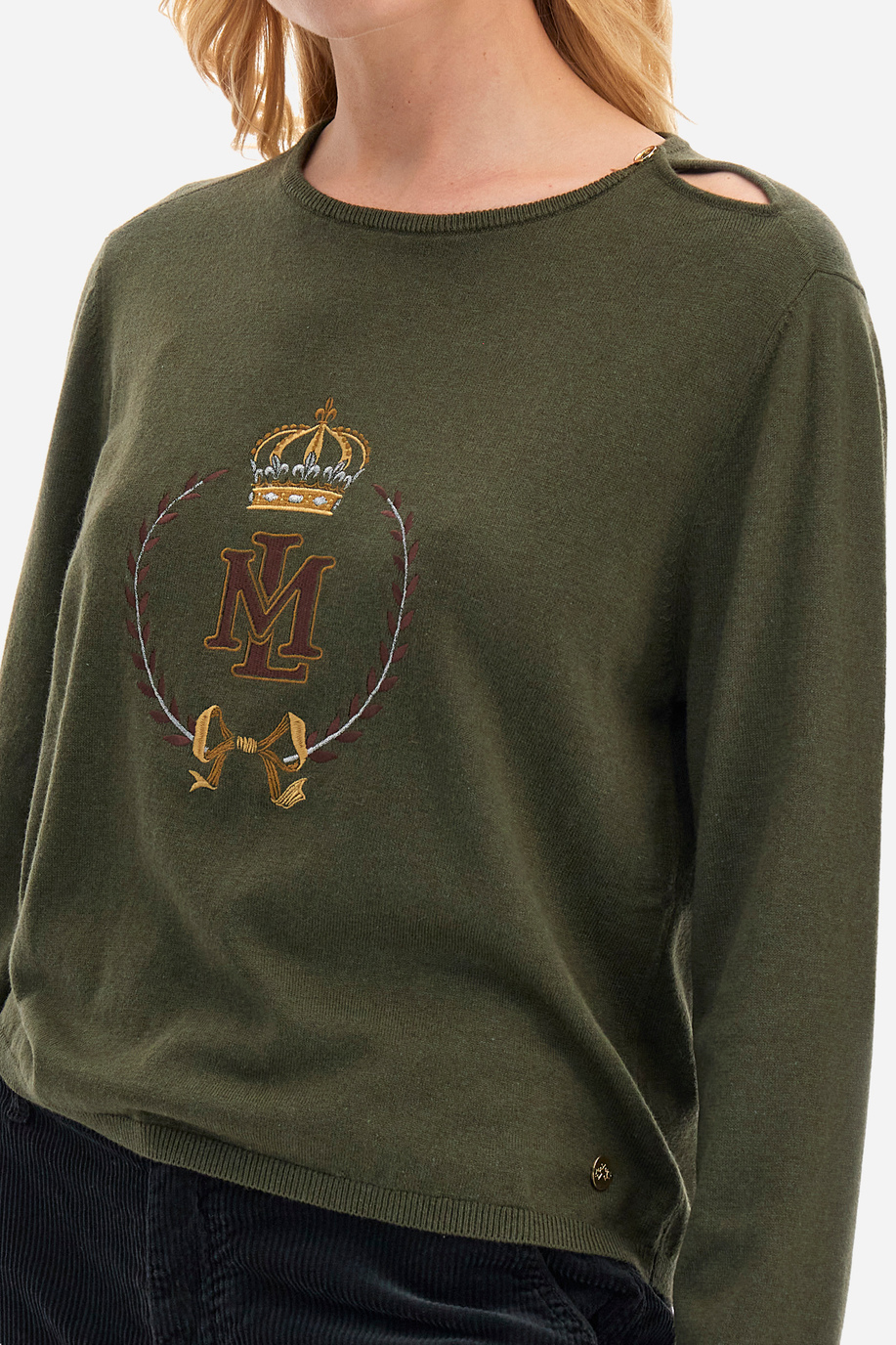 Regular Fit Damen Sweatshirt - Wileen - Kleidung | La Martina - Official Online Shop