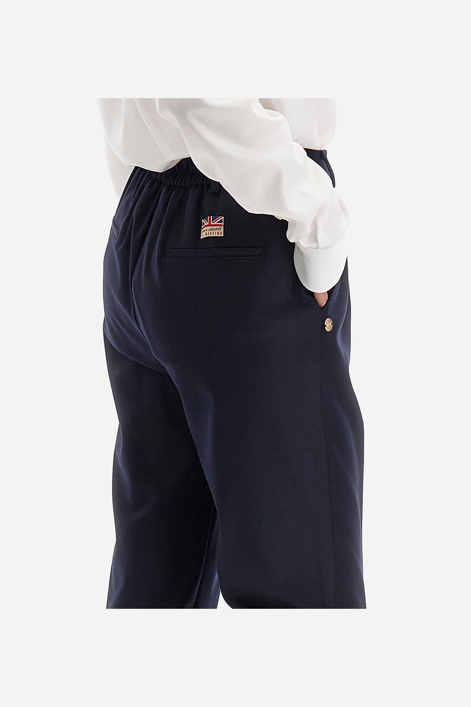 Pantaloni donna regular fit - Willena - Pantaloni | La Martina - Official Online Shop