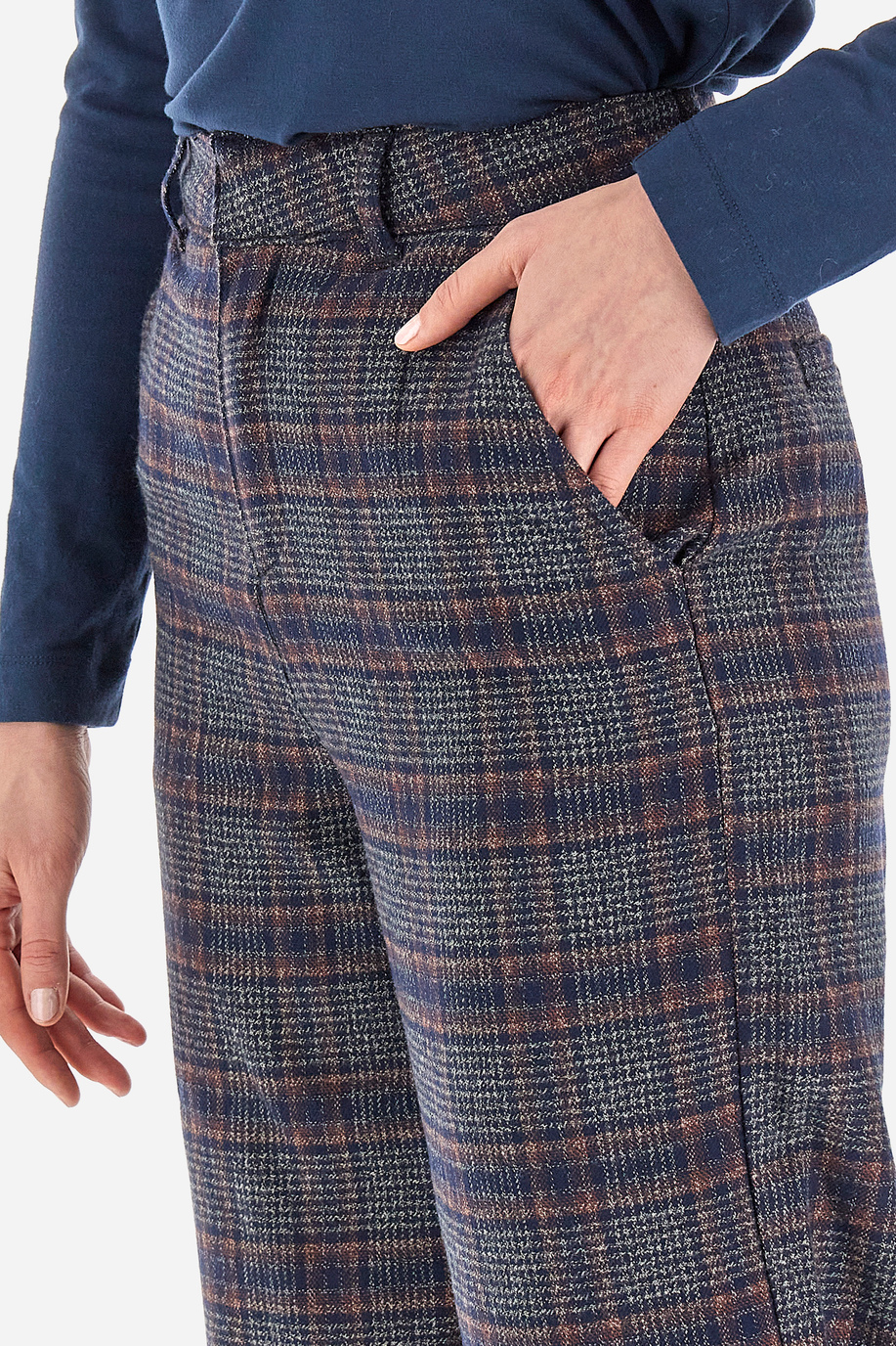 Woman trousers in regular fit - Wazir - Trousers | La Martina - Official Online Shop