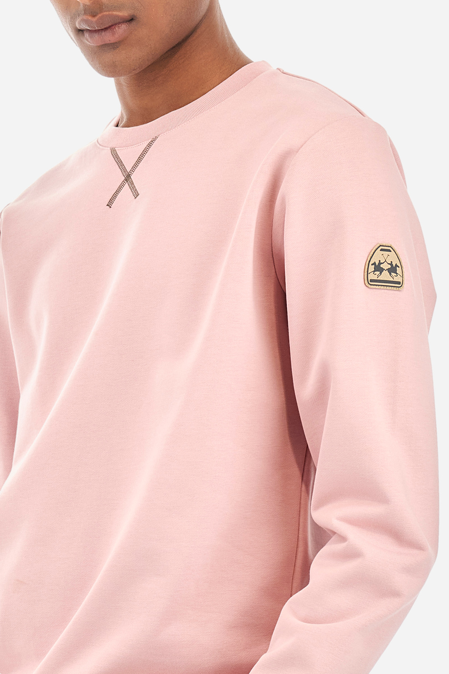 Men's regular fit sweatshirt - Yaar - Preview | La Martina - Official Online Shop