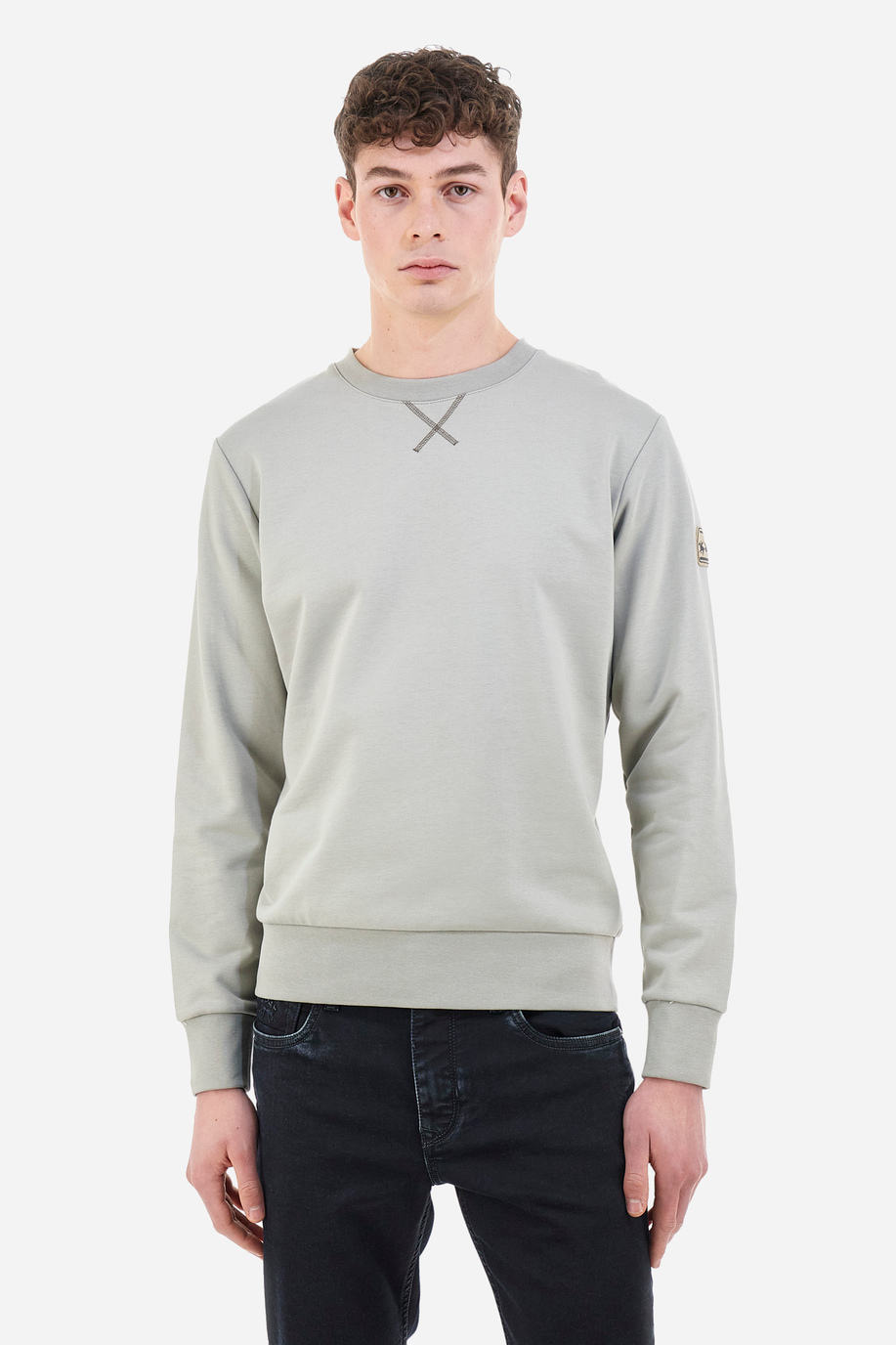 Men's regular fit sweatshirt - Yaar - Knitwear & Sweatshirts | La Martina - Official Online Shop