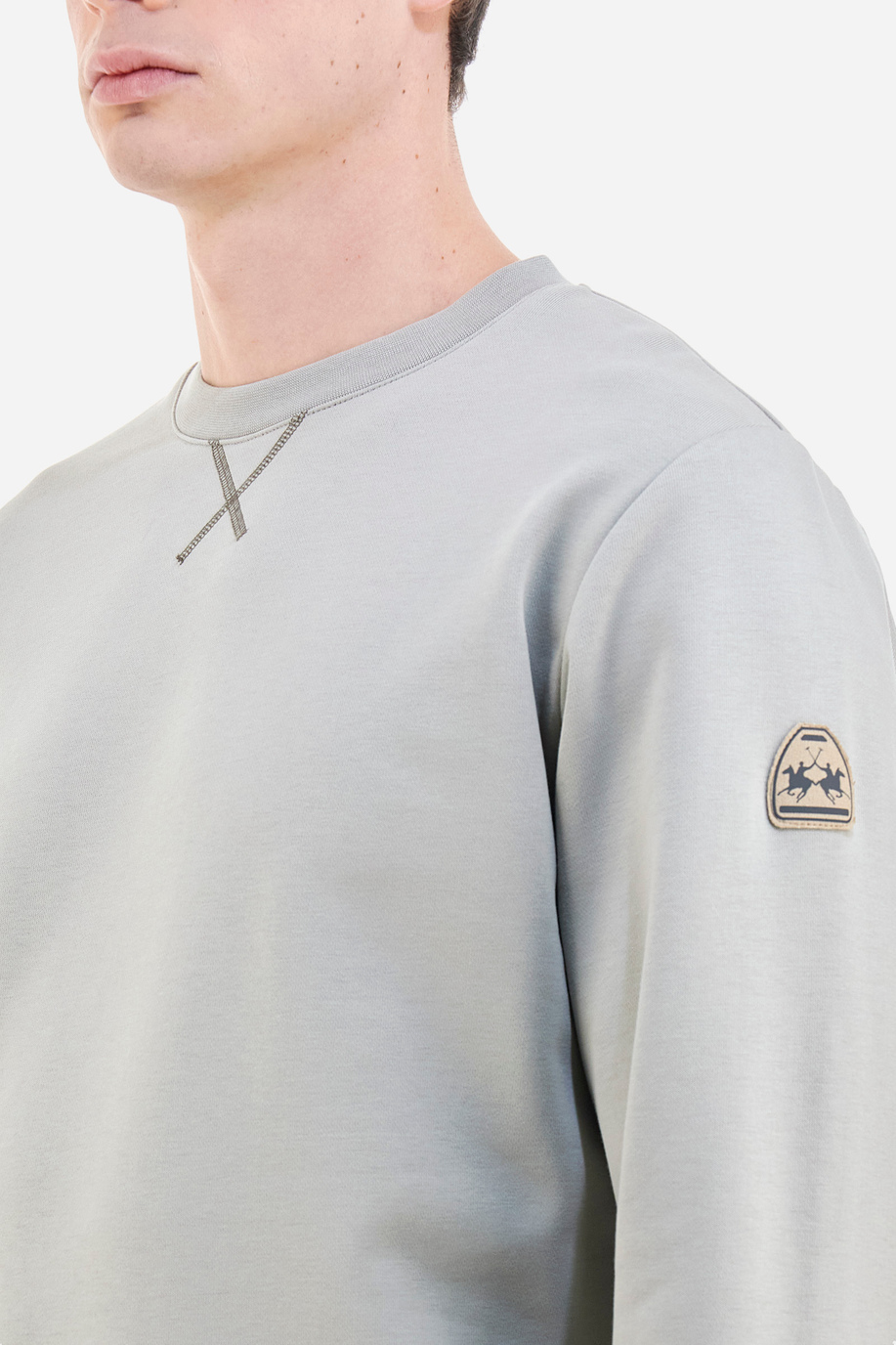 Sweat-shirt homme coupe classique - Yaar - Knitwear & Sweatshirts | La Martina - Official Online Shop