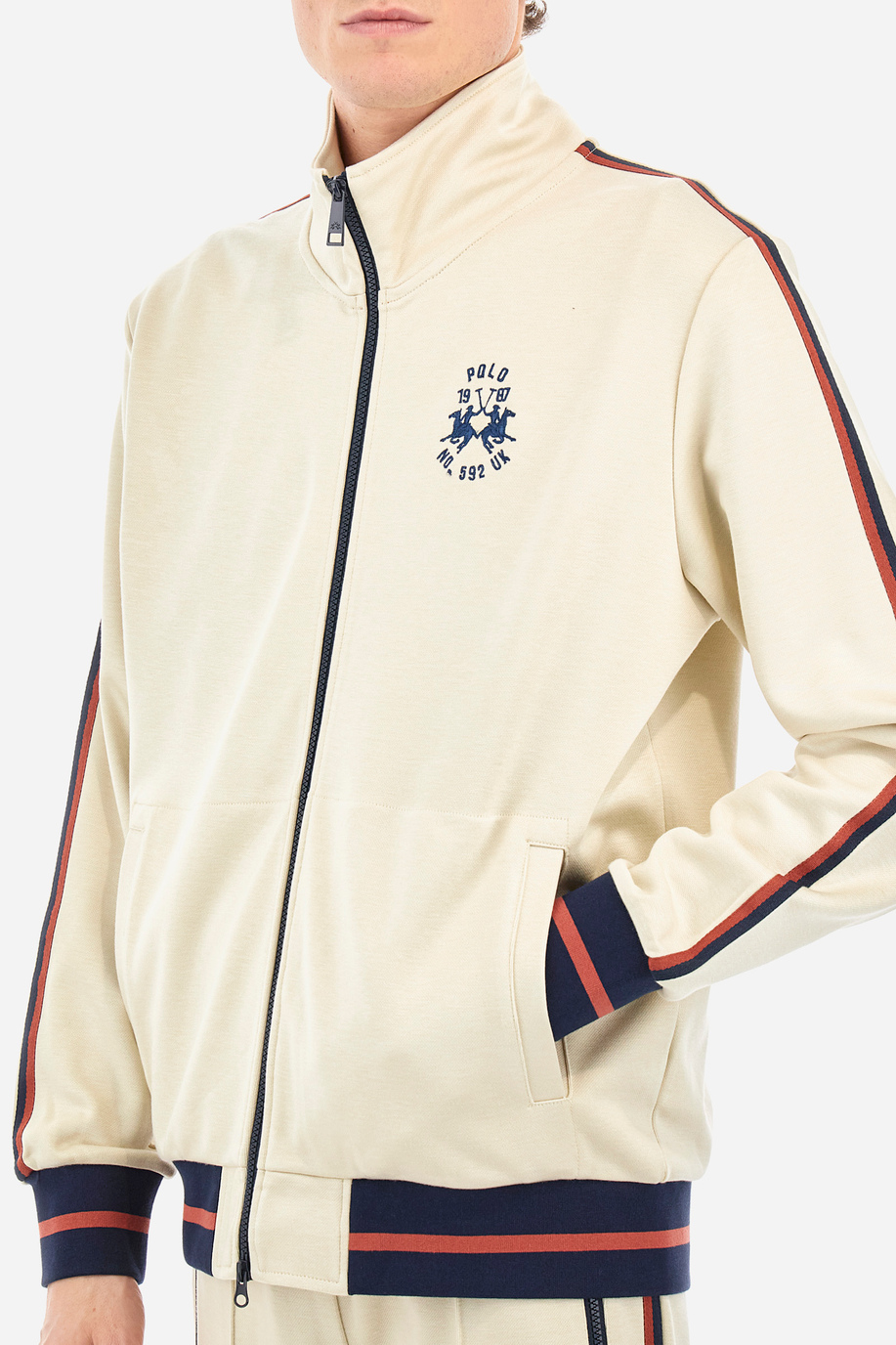 Men's regular fit sweatshirt - Yemin - Polo Academy | La Martina - Official Online Shop