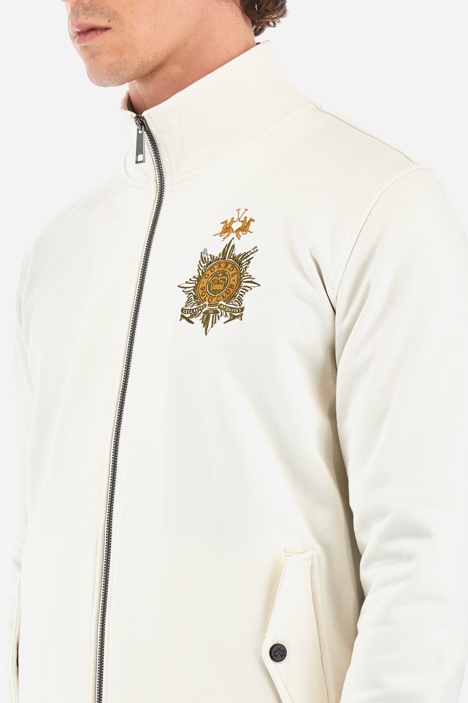 Men's regular fit Guards sweatshirt - Yanni - Guards - England | La Martina - Official Online Shop