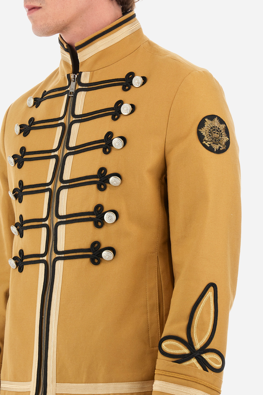 Regular-fit Guards jacket in cotton - Yefim - Jackets | La Martina - Official Online Shop