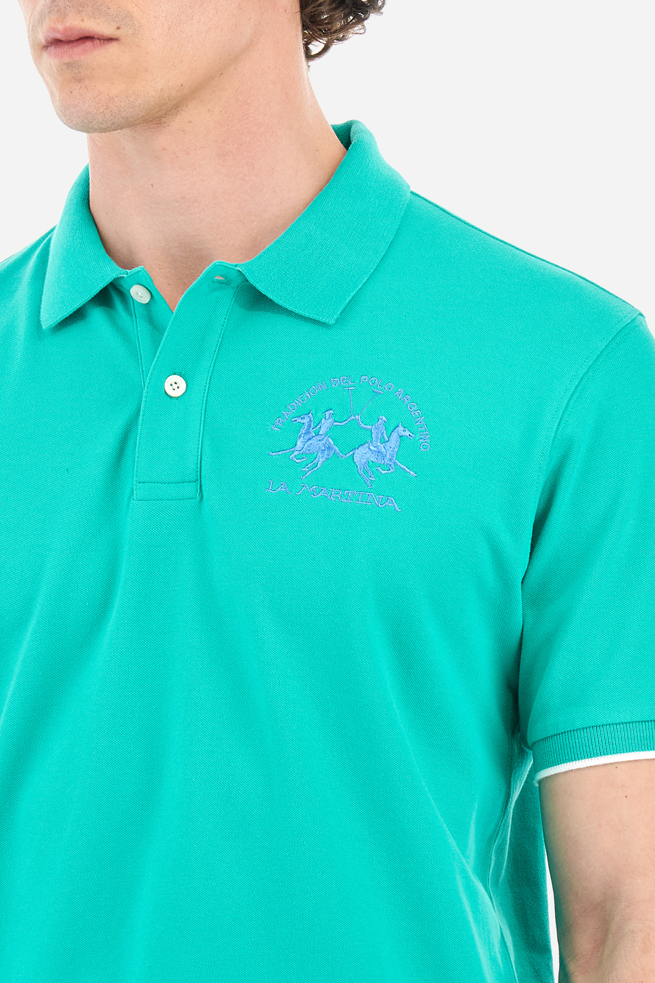 Poloshirt aus Stretch-Baumwolle für Herren - Miguel - Regular fit | La Martina - Official Online Shop