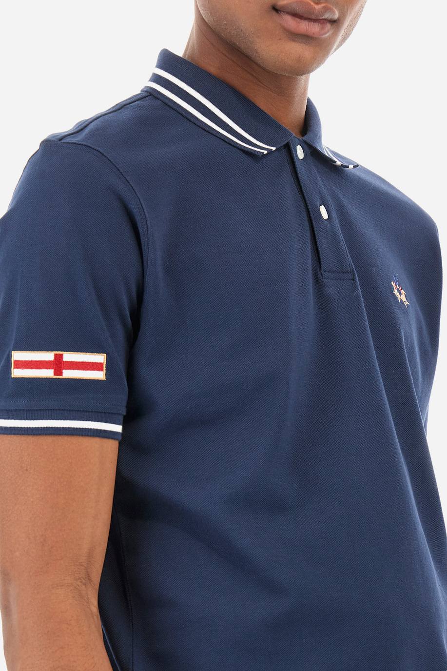 Polo coupe classique en coton - Yehudah - Polo Shirts | La Martina - Official Online Shop