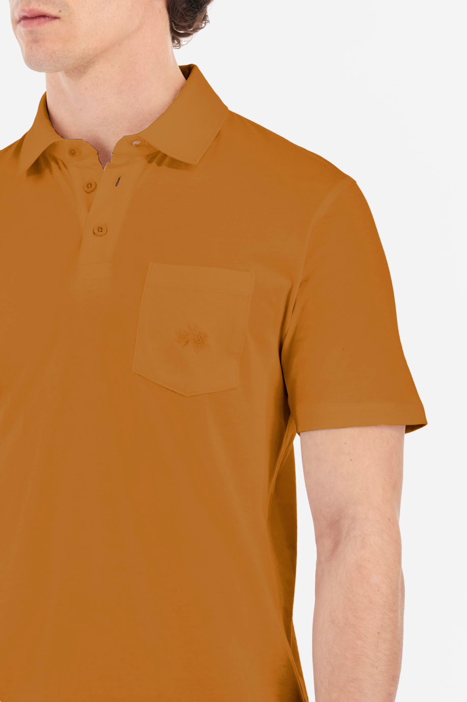 Regular-fit cotton polo shirt - Yedidiah - Men | La Martina - Official Online Shop