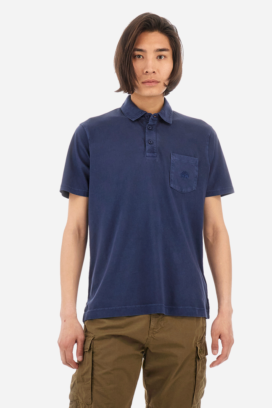 Polo regular fit in cotone - Yedidiah - test 2 | La Martina - Official Online Shop