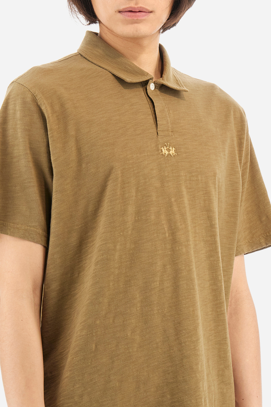 Men's polo shirt in a regular fit - Polo 19-42 - XLarge sizes | La Martina - Official Online Shop