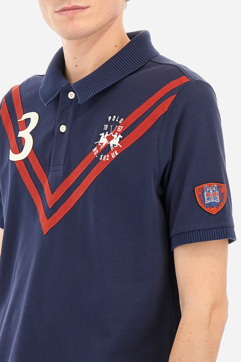 Men's regular fit polo shirt - Yaak | La Martina - Official Online Shop