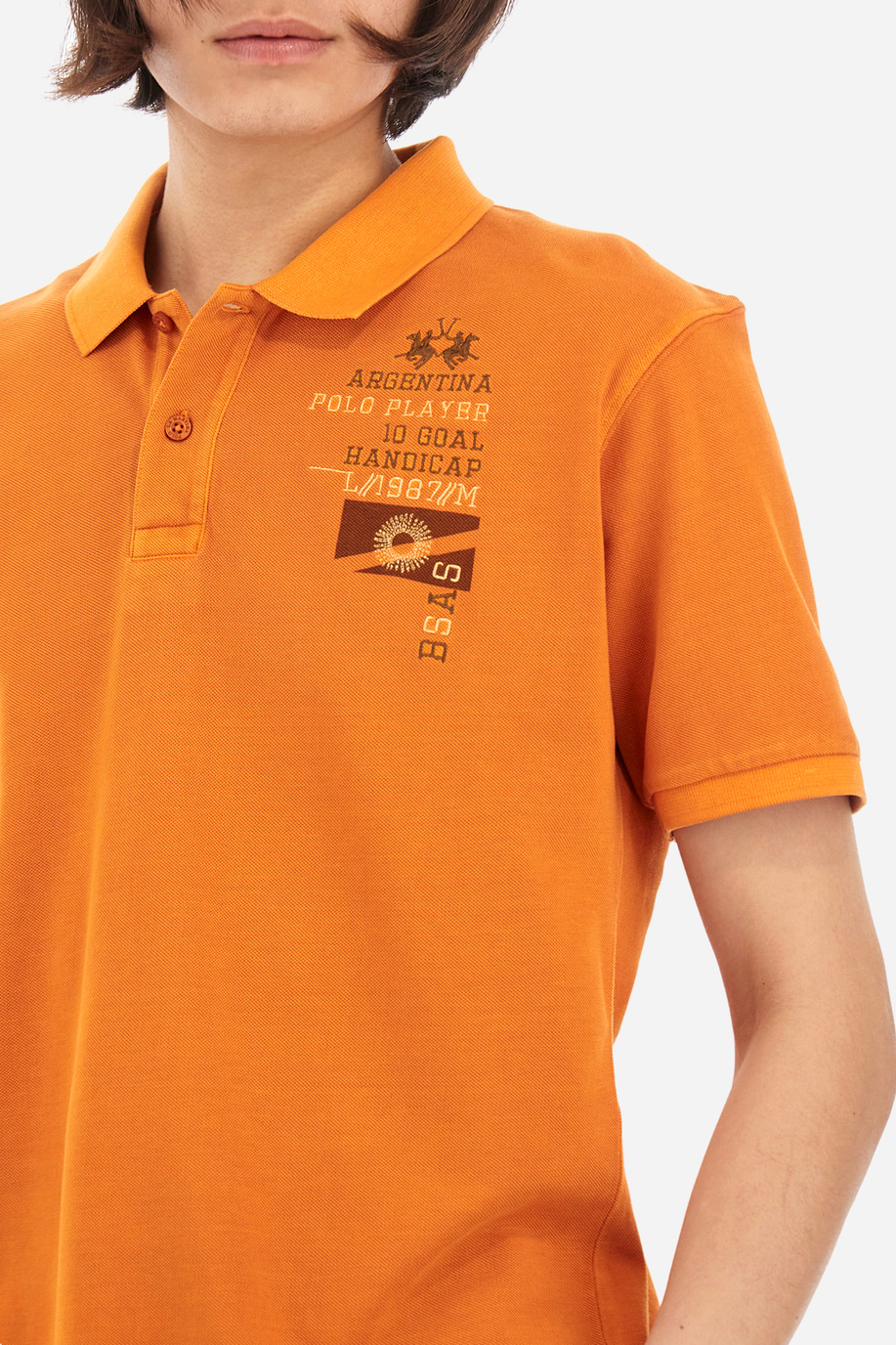 Poloshirt aus Baumwolle Regular Fit – Yazid - Capsule | La Martina - Official Online Shop