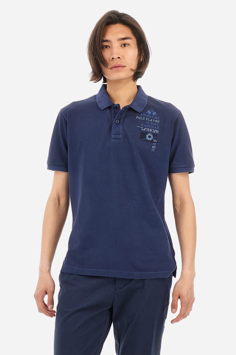 Poloshirt aus Baumwolle Regular Fit – Yazid - Capsule | La Martina - Official Online Shop