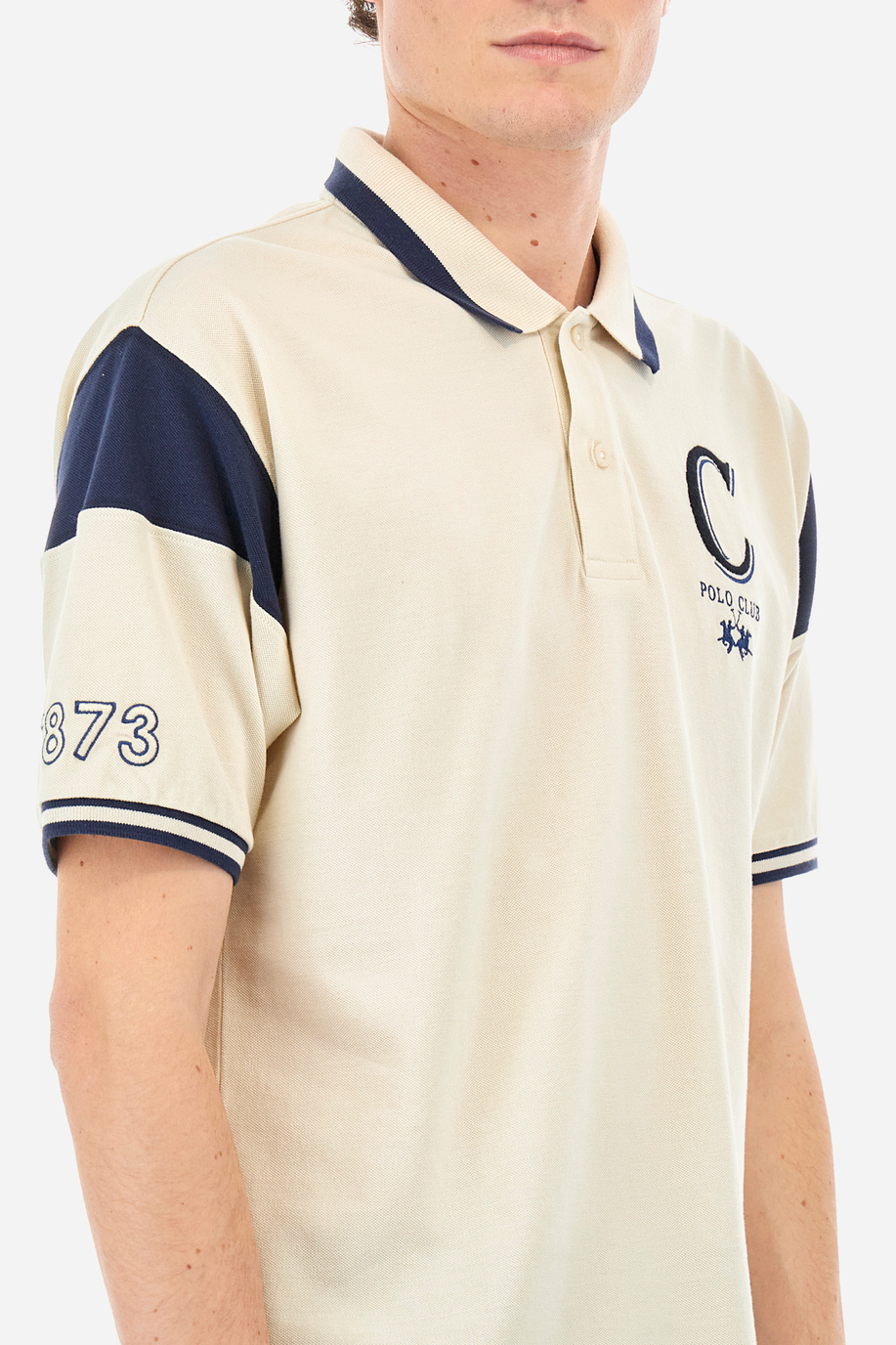 Men's regular fit polo shirt - Yijun - Polo Shirts | La Martina - Official Online Shop
