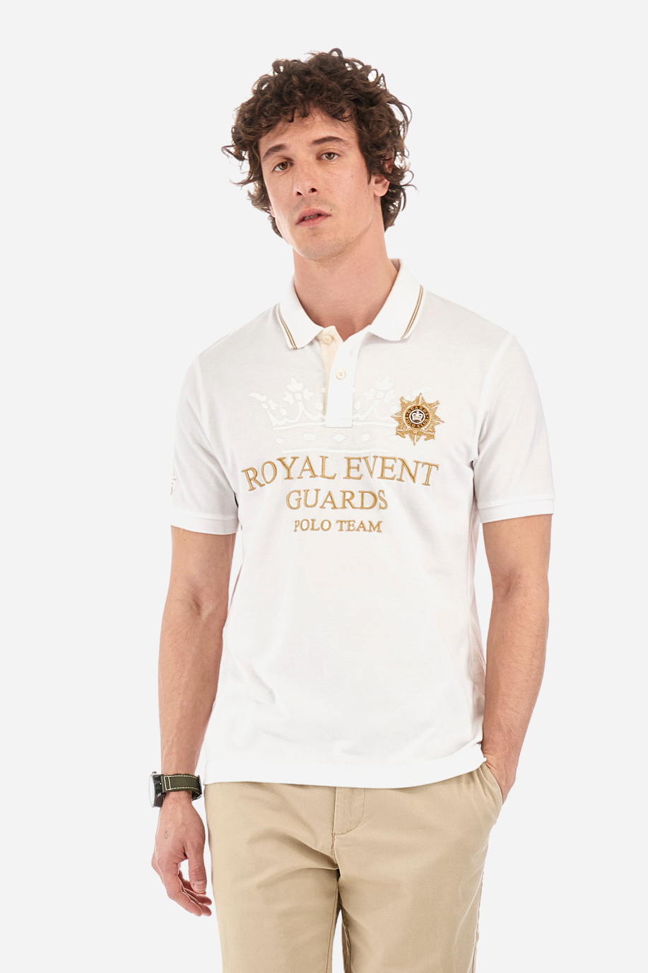 Polo regular fit in cotone - Yonas - Guards - England | La Martina - Official Online Shop