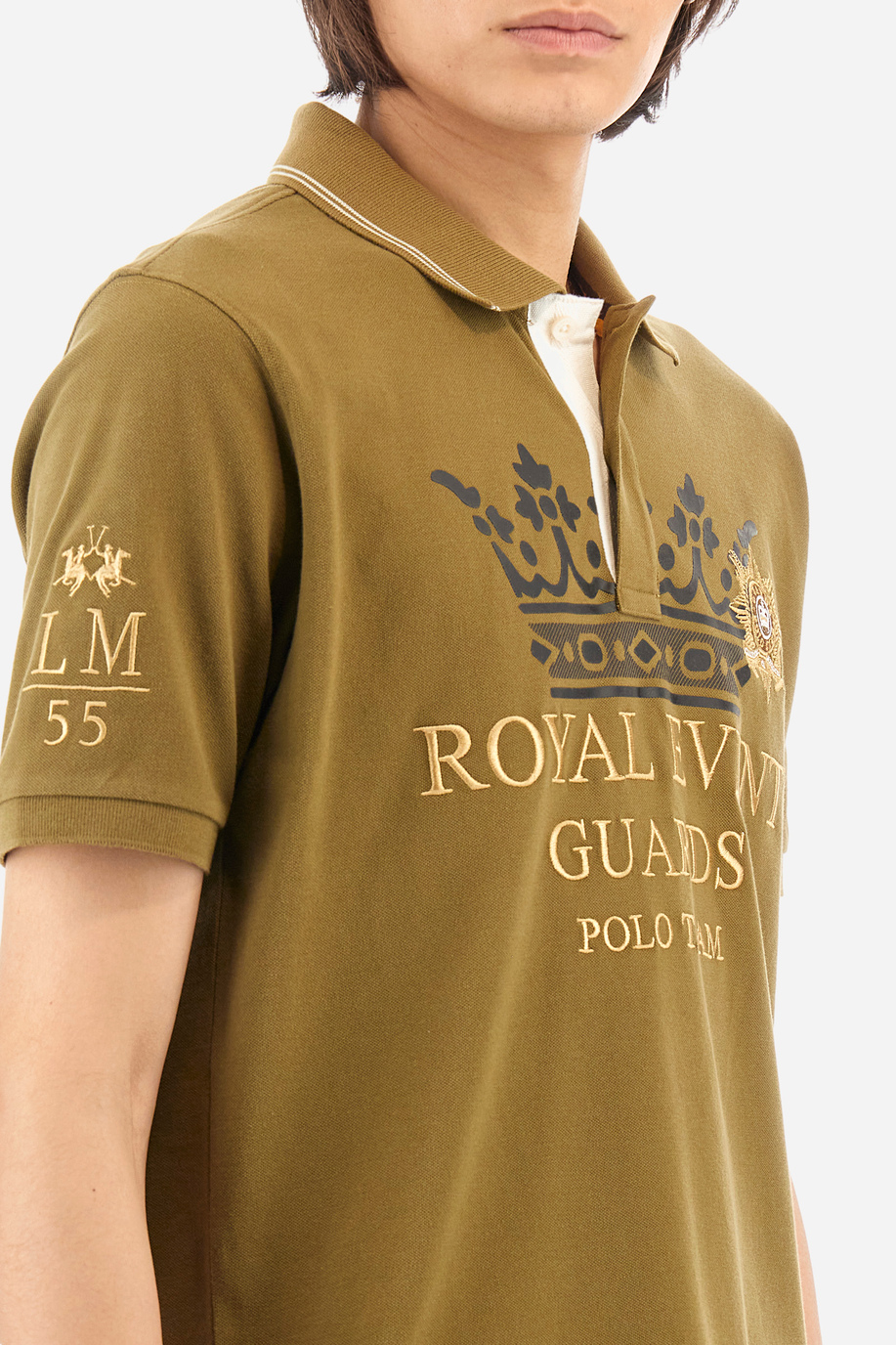 Poloshirt aus Baumwolle Regular Fit – Yonas - Poloshirts | La Martina - Official Online Shop