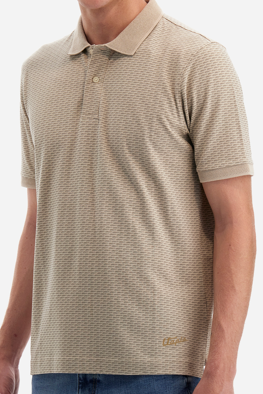 Regular-fit polo shirt in elasticated cotton - Yutaka - Pagani by La Martina | La Martina - Official Online Shop