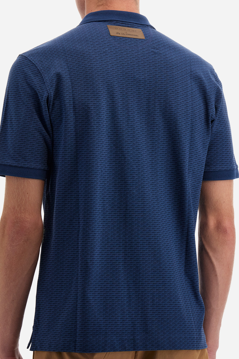 Regular-fit polo shirt in elasticated cotton - Yutaka - Pagani by La Martina | La Martina - Official Online Shop