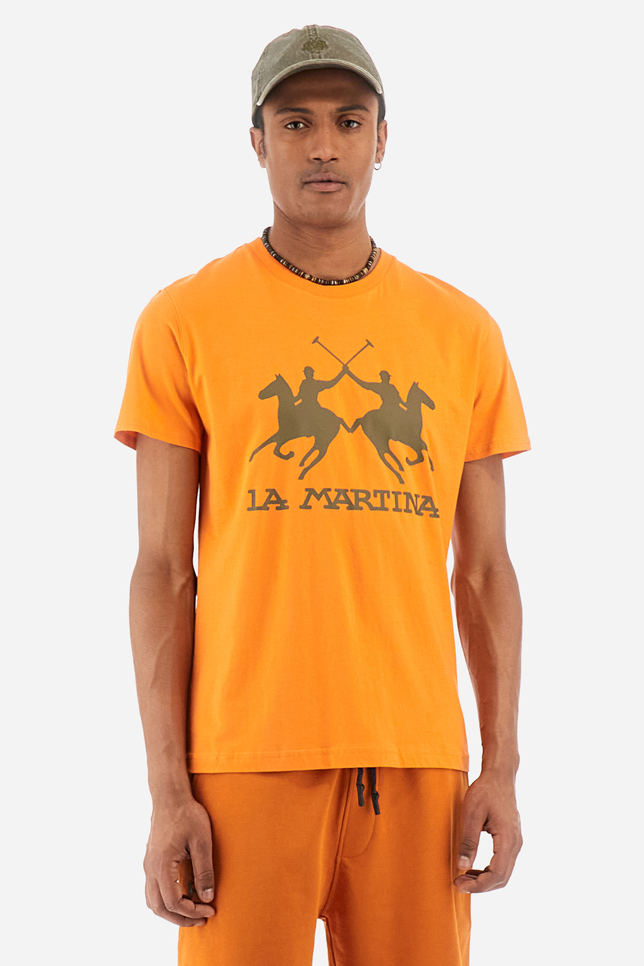 T-shirt coupe classique en coton - Ramon - T-shirts | La Martina - Official Online Shop