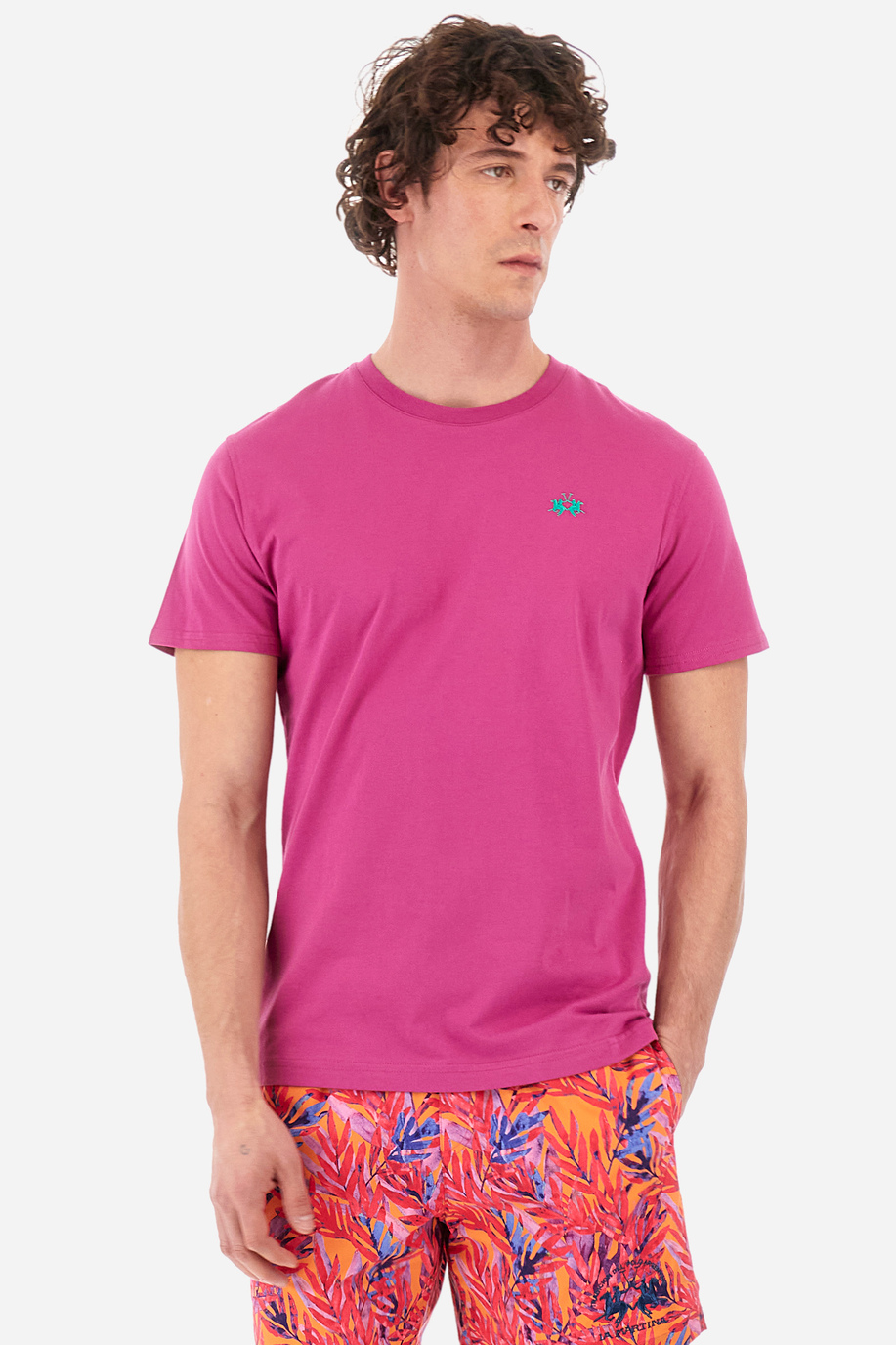 Remera de algodón de corte recto - Serge - Camisetas | La Martina - Official Online Shop