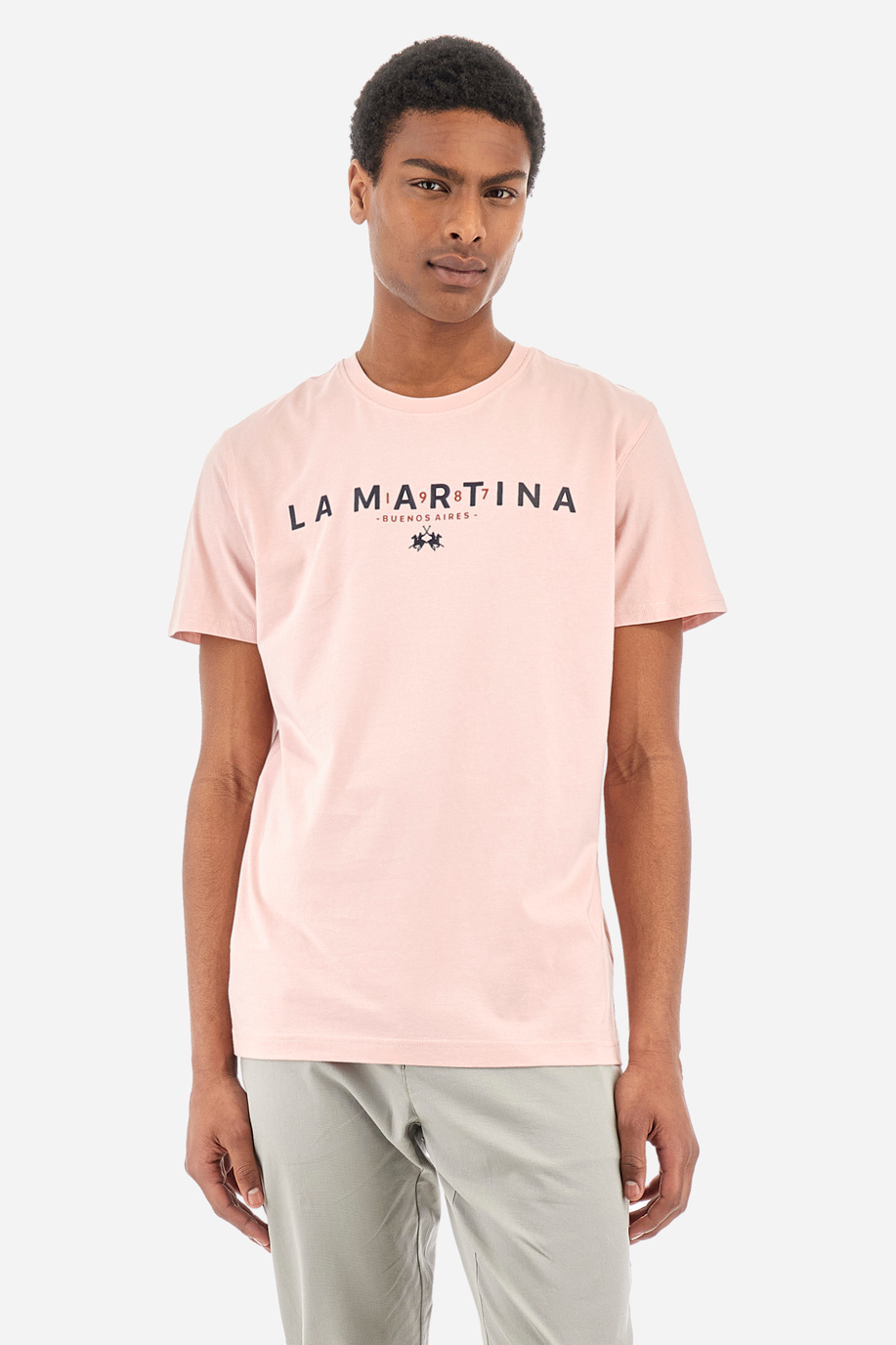 T-shirt da uomo regular fit - Yann - T-shirt | La Martina - Official Online Shop