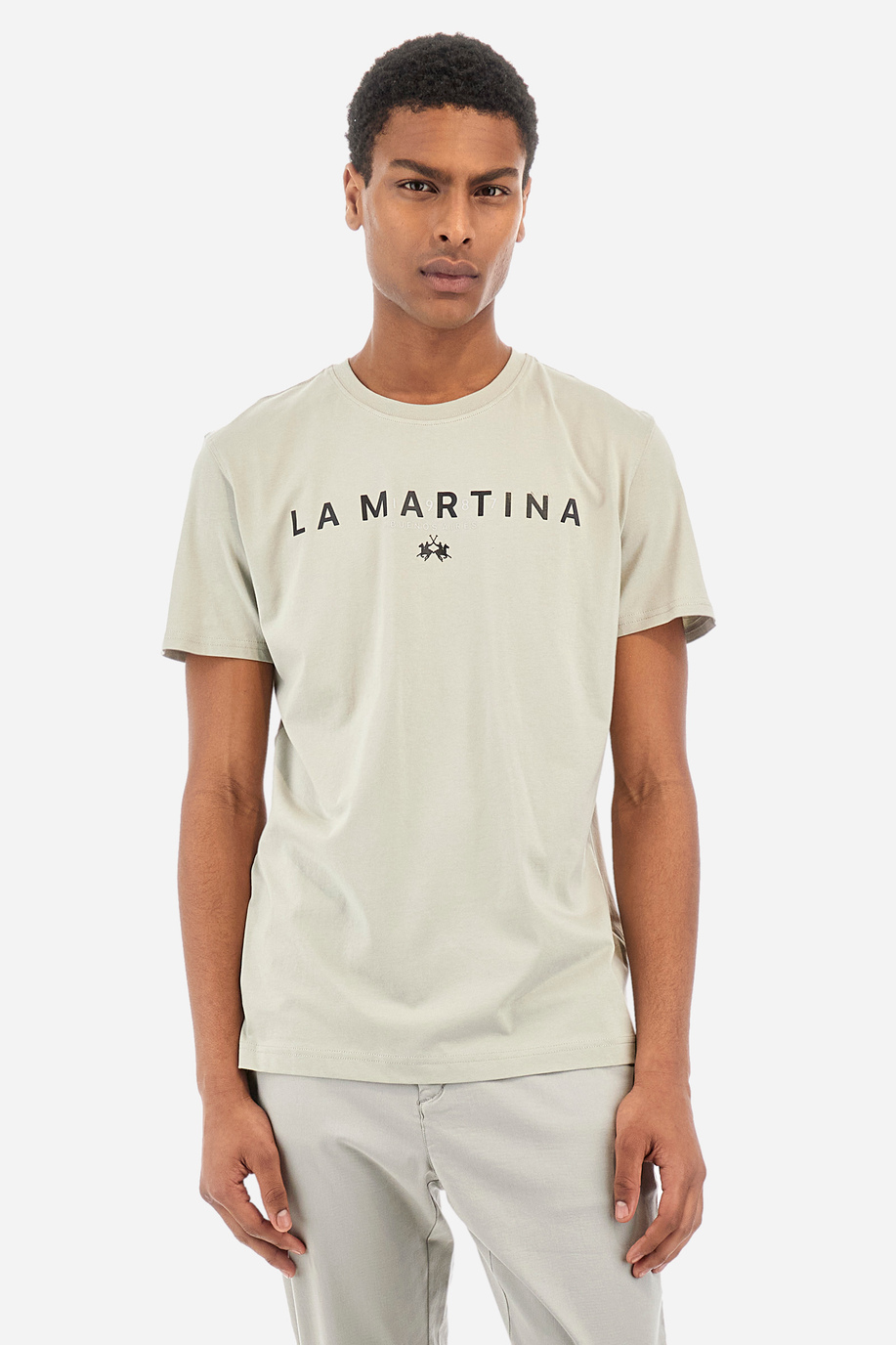 T-shirt da uomo regular fit - Yann - T-shirt | La Martina - Official Online Shop
