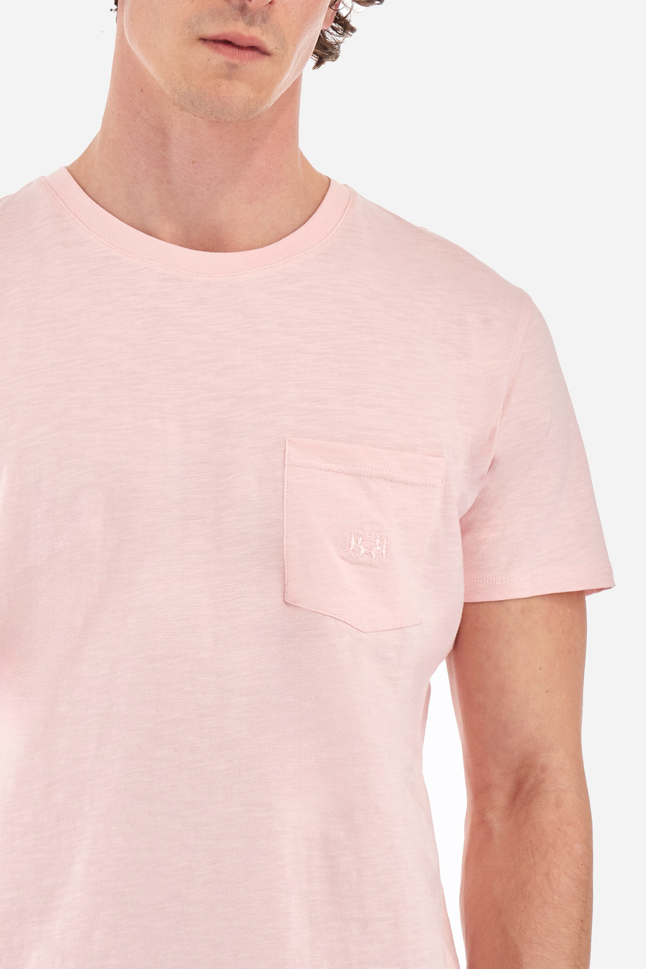 T-shirt regular fit in cotone - Tuan - T-shirt | La Martina - Official Online Shop