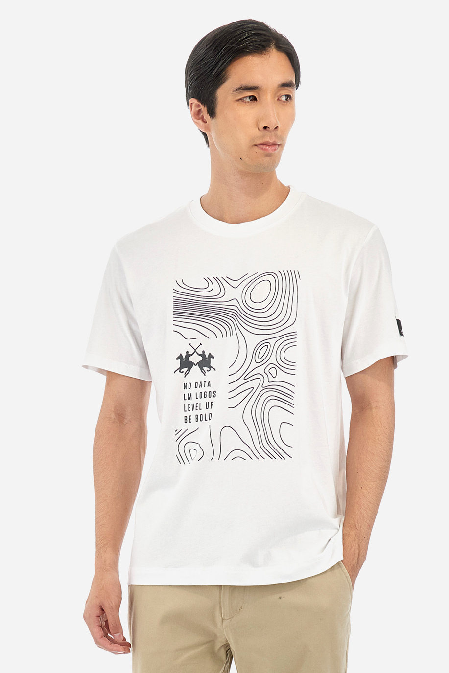 T-shirt da uomo regular fit - Yehudi - T-shirts | La Martina - Official Online Shop