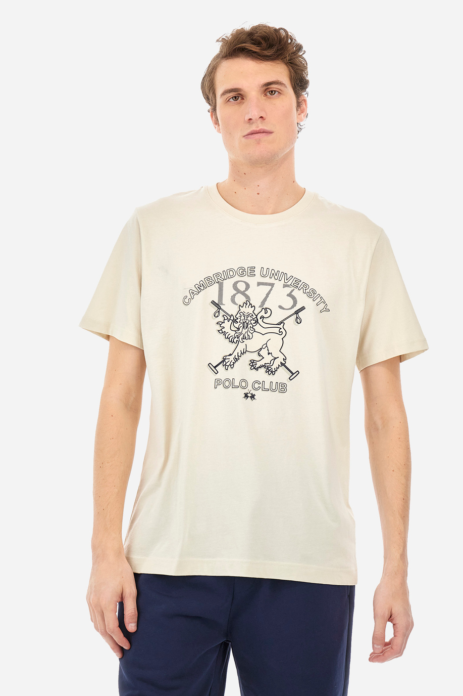 T-shirt da uomo regular fit - Yerachmiel - Preview | La Martina - Official Online Shop