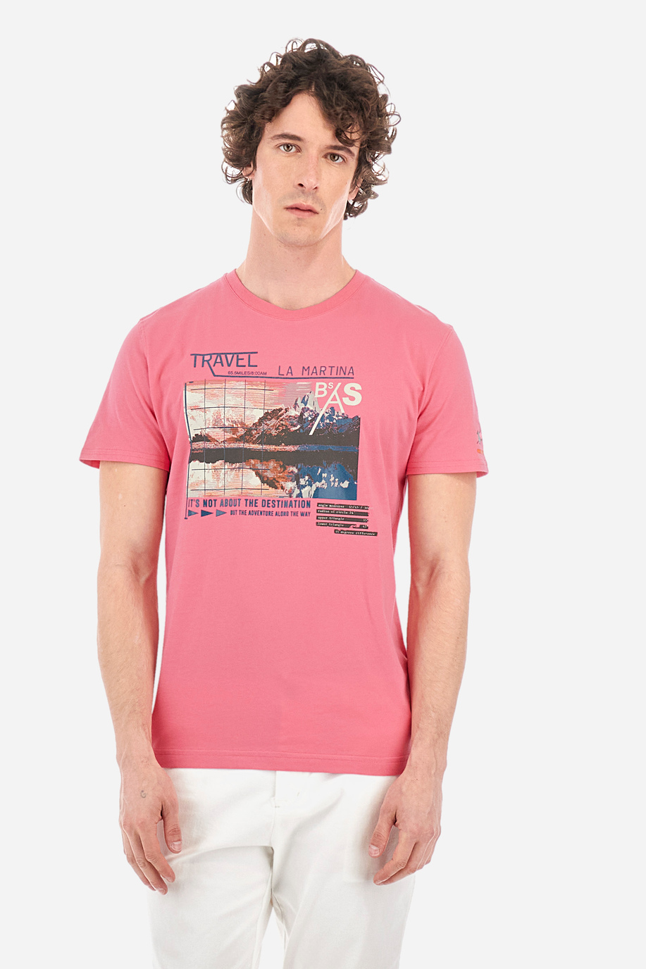 T-Shirt aus Baumwolle Regular Fit - Yolotli - Capsule | La Martina - Official Online Shop
