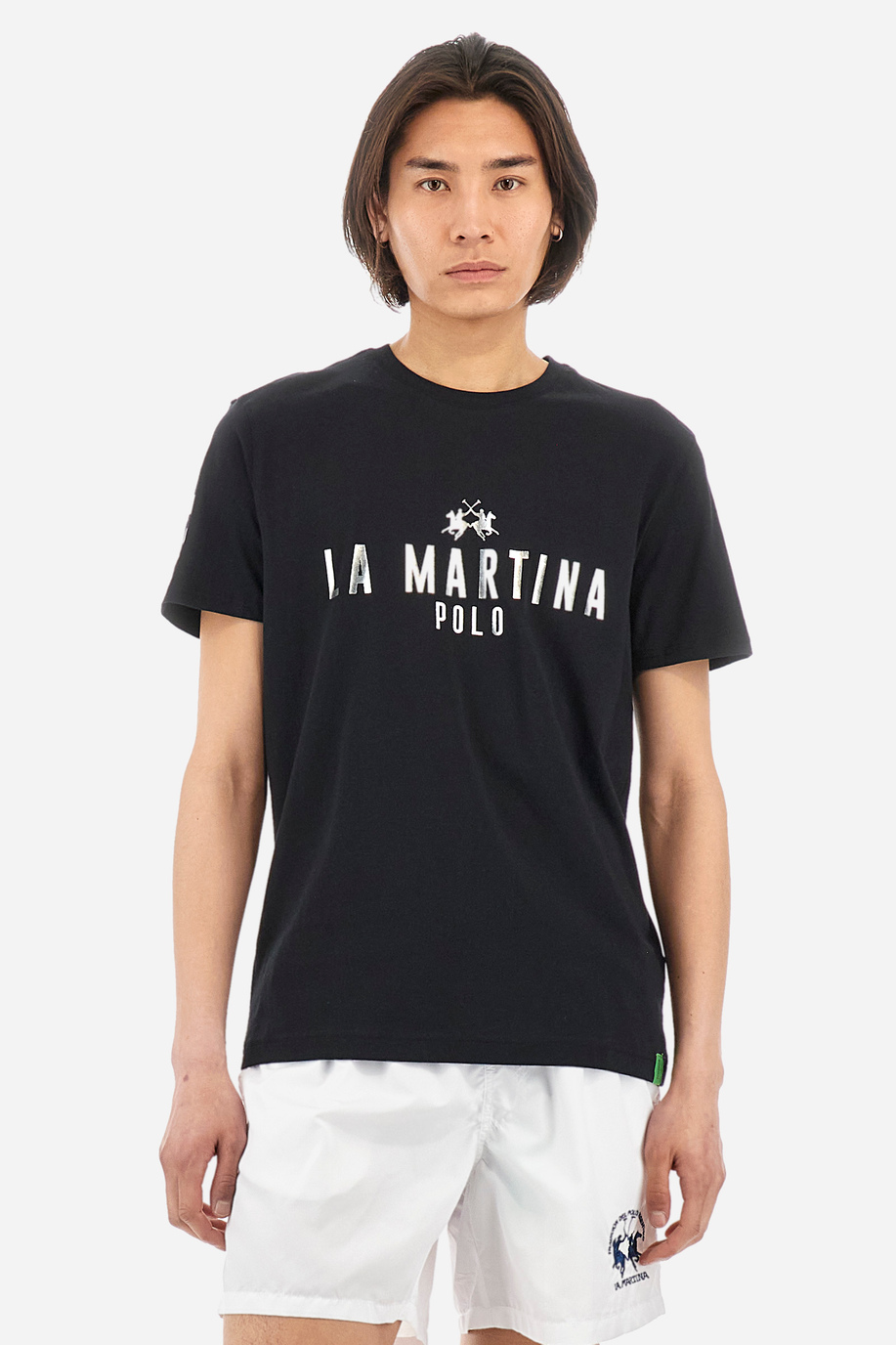 T-shirt regular fit in cotone - Ysmael - T-shirt | La Martina - Official Online Shop