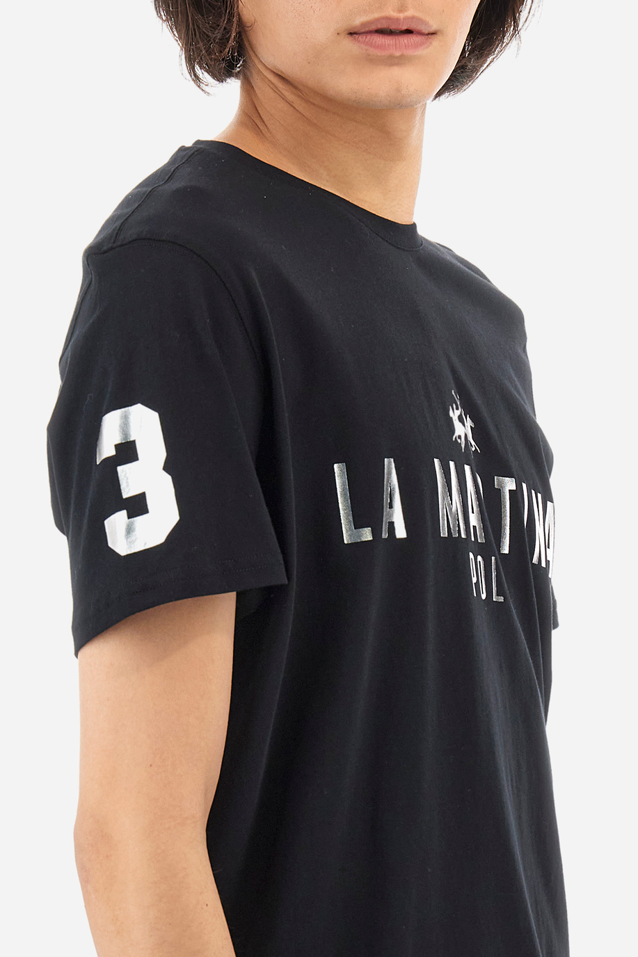 Regular-fit cotton T-shirt - Ysmael - New Arrivals Men | La Martina - Official Online Shop