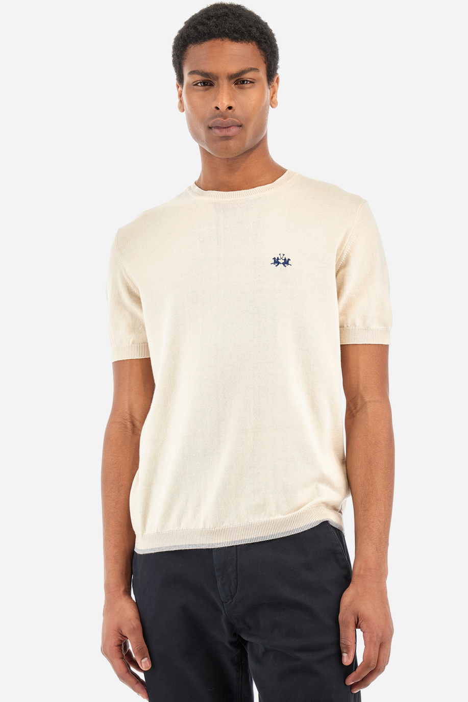 Pull homme coupe classique - Yasenin - Knitwear & Sweatshirts | La Martina - Official Online Shop