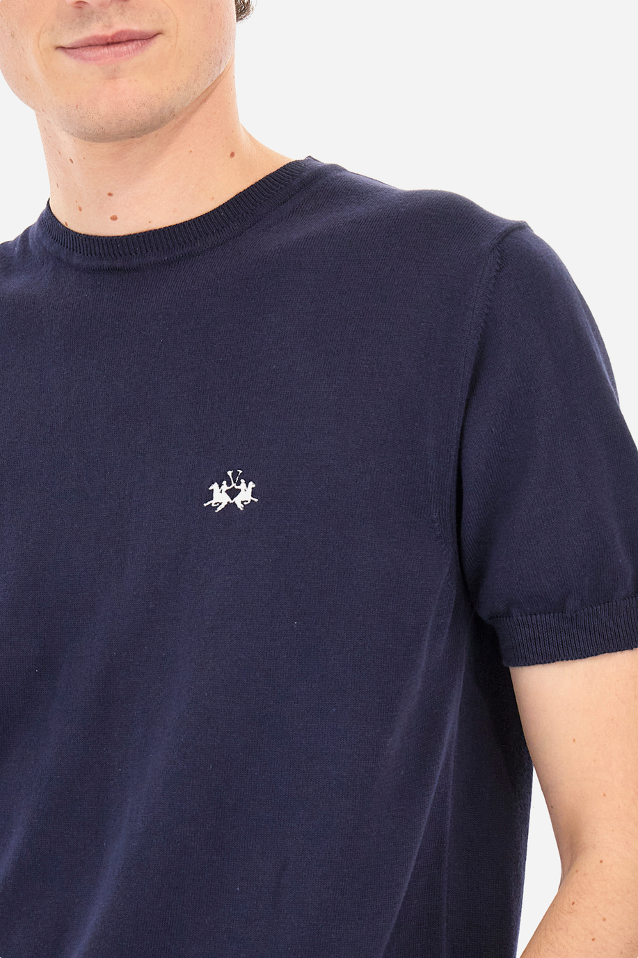 Regular fit men's sweater - Yasenin - T-shirts | La Martina - Official Online Shop