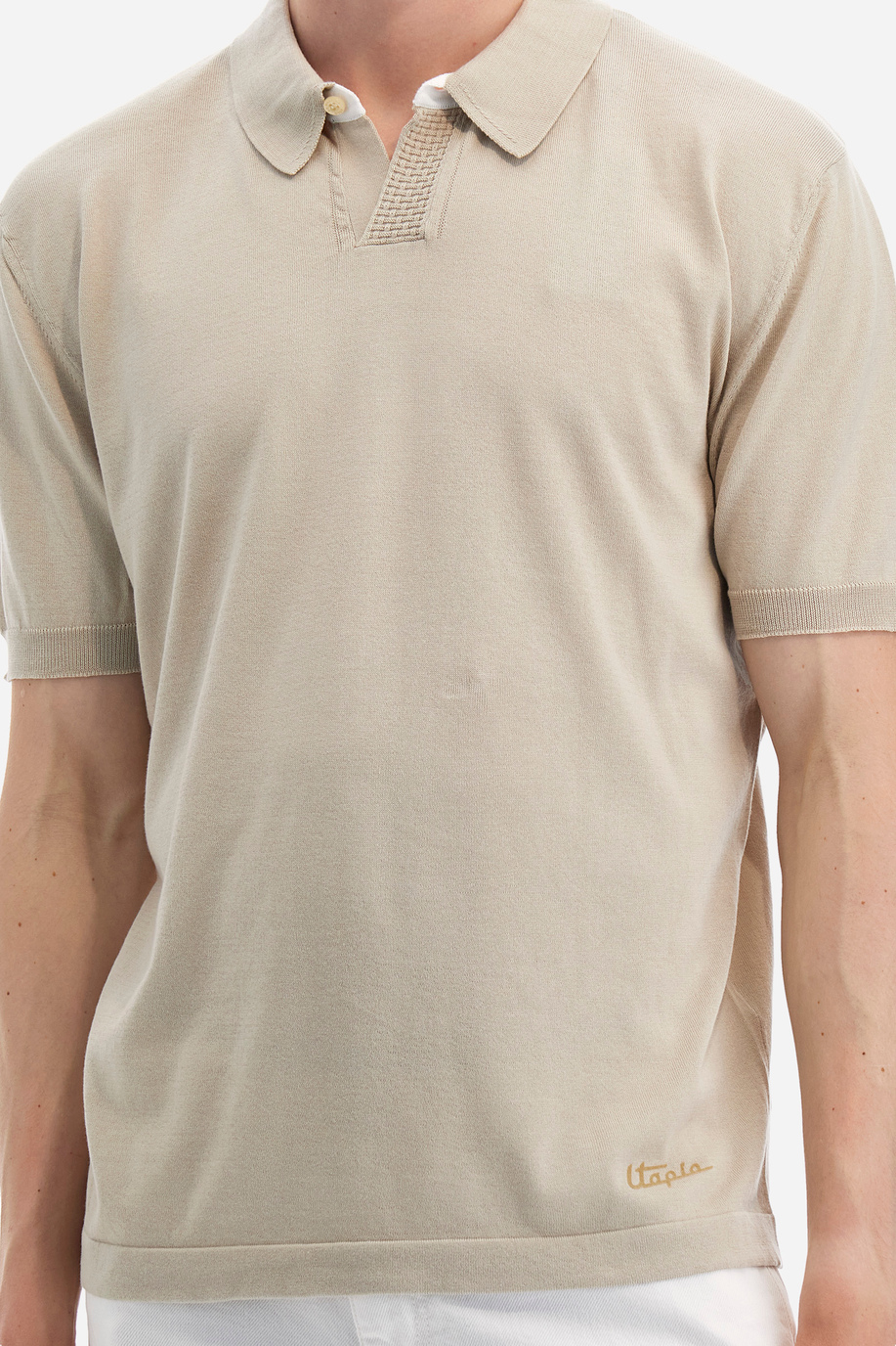 Polo-Shirt aus Baumwollstrick Regular Fit – Yuri - Pagani by La Martina | La Martina - Official Online Shop