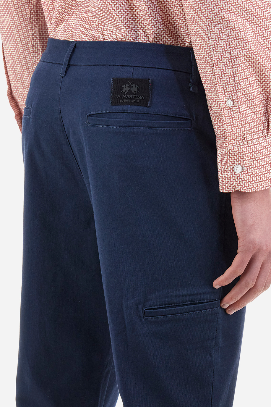 Pantalone chino da uomo regular fit - Yirmeyahu - Pantaloni | La Martina - Official Online Shop