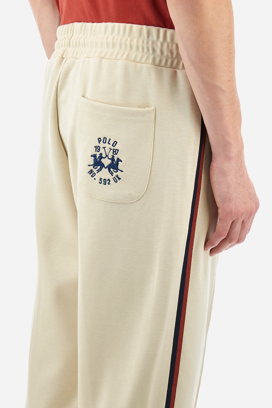 Pantalon de jogging homme coupe classique - Yechudi - Trousers | La Martina - Official Online Shop
