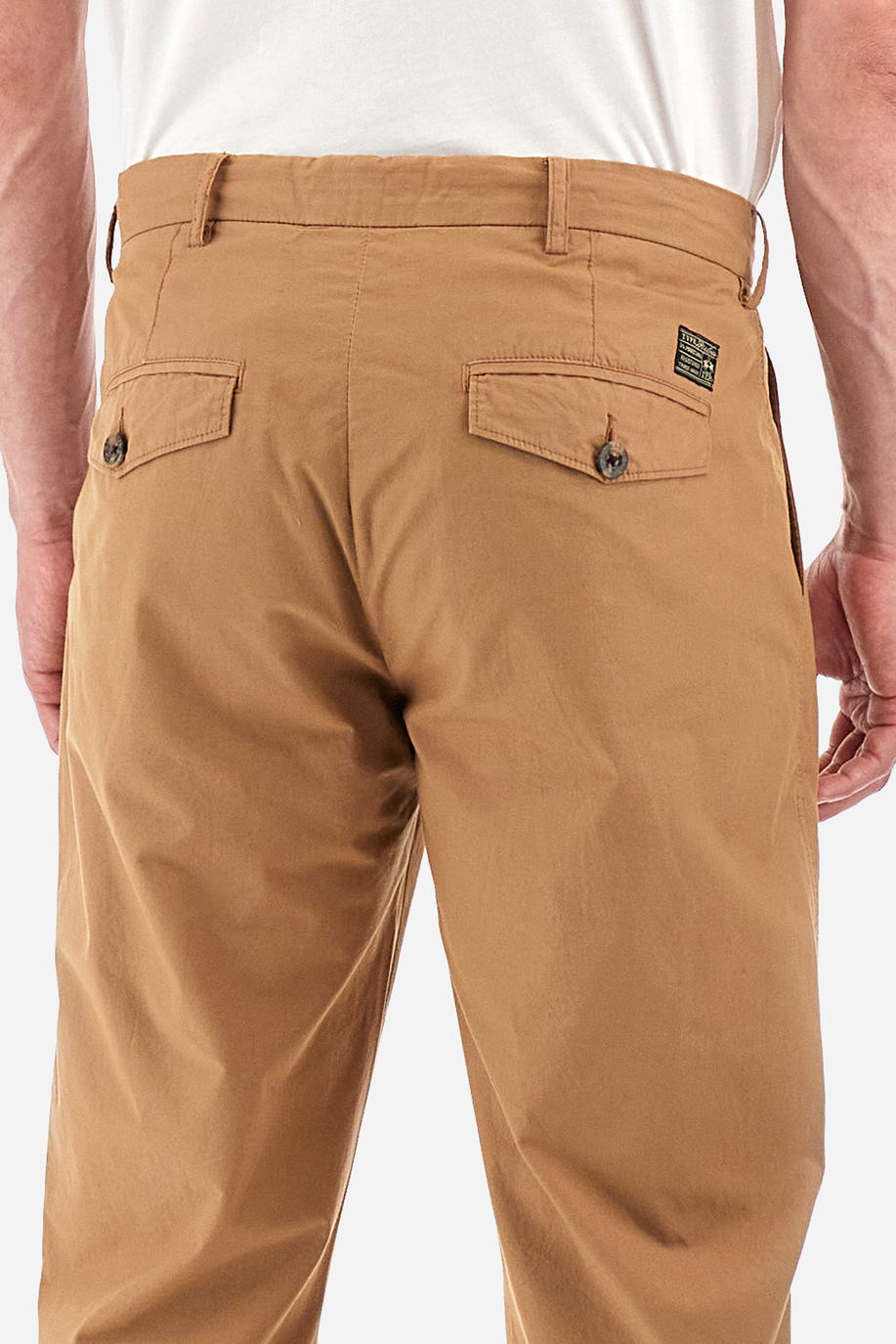 Pantalone chino regular fit in cotone - Yorrick - Pantaloni | La Martina - Official Online Shop