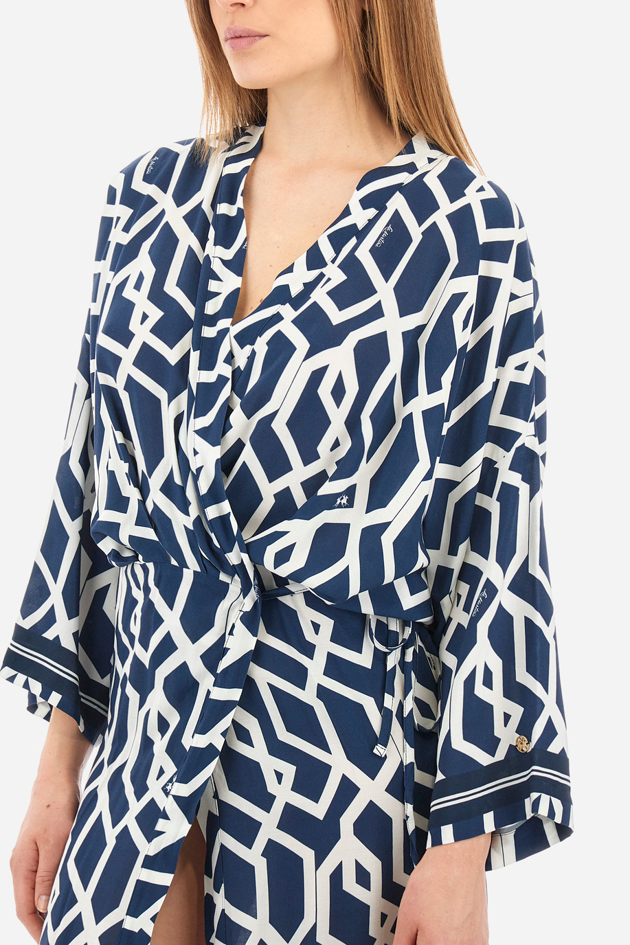 Robe coupe classique en tissu synthétique - Yenta - Robes | La Martina - Official Online Shop