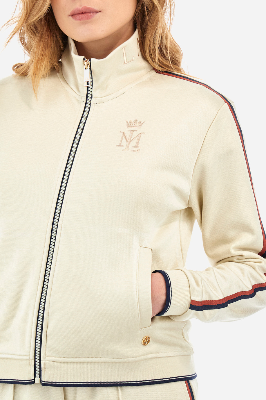 Sweat-shirt femme coupe classique - Yancee | La Martina - Official Online Shop