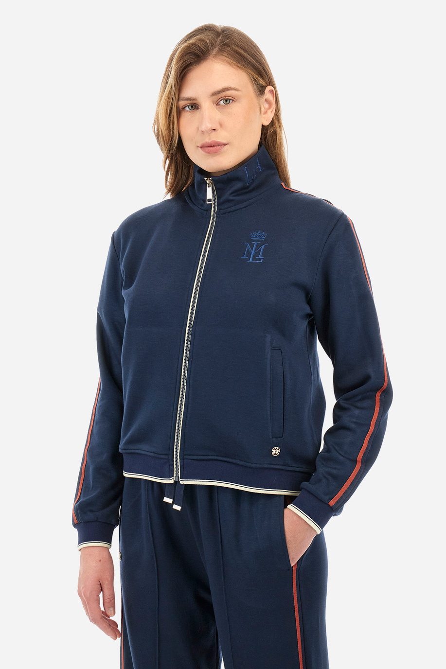 Women's regular fit sweatshirt - Yancee - Women | La Martina - Official Online Shop