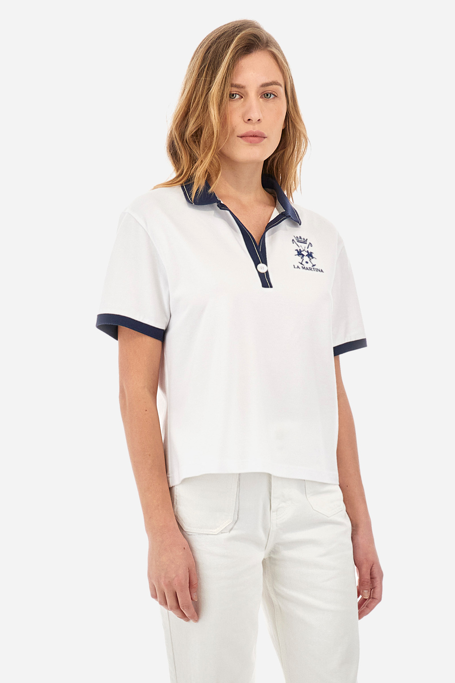 Damen-Poloshirt Regular Fit - Yaayaa | La Martina - Official Online Shop