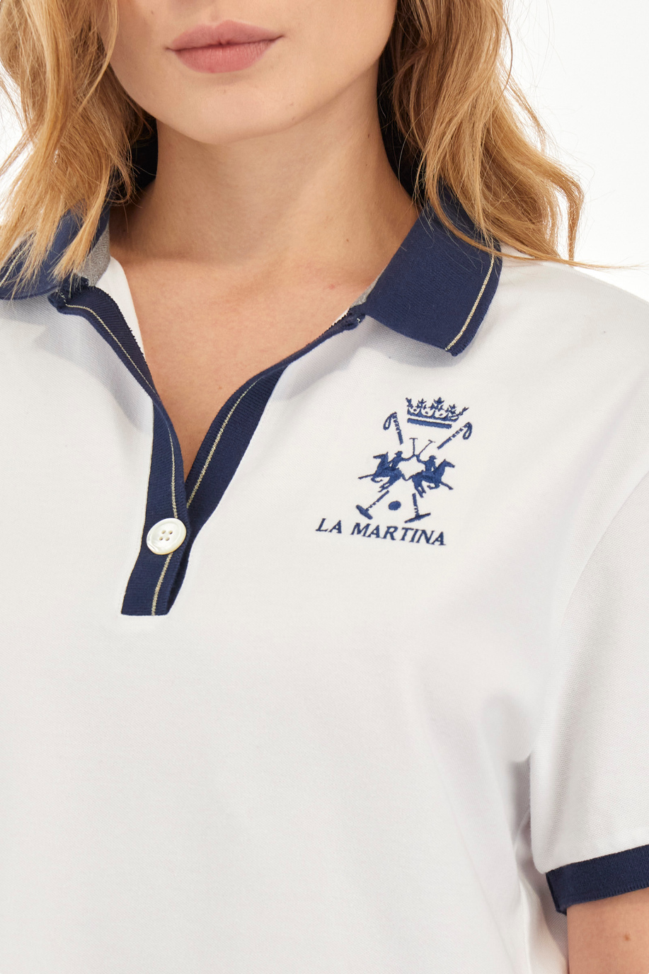 Women's regular fit polo shirt - Yaayaa | La Martina - Official Online Shop