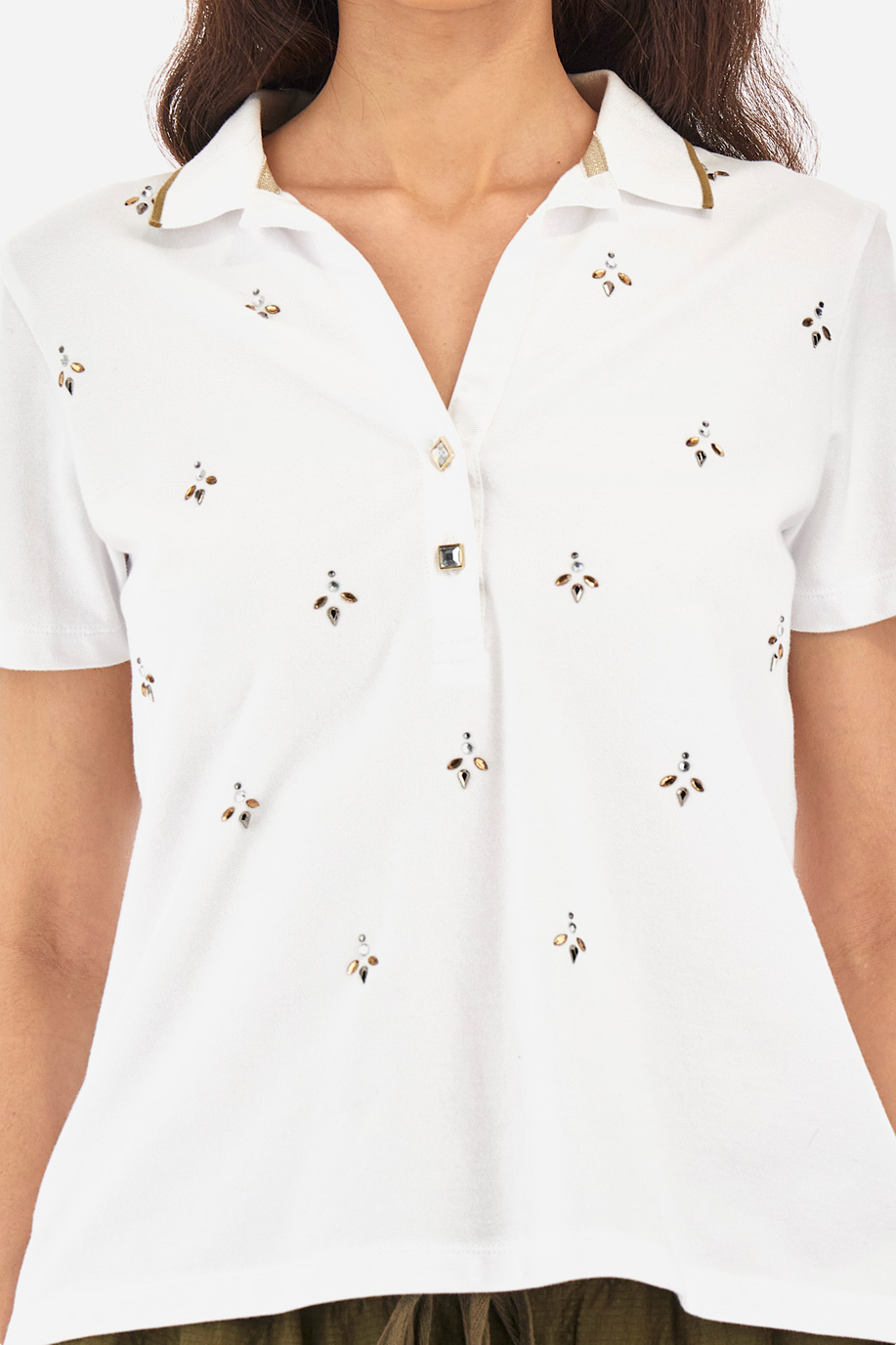 Poloshirt der Linie Guards aus Stretch-Baumwolle Regular Fit – Yawa - Poloshirts | La Martina - Official Online Shop